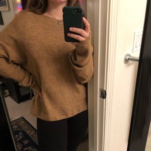 Caramel Baggy Sweater